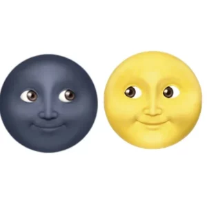 Descubra o significado das luas no WhatsApp