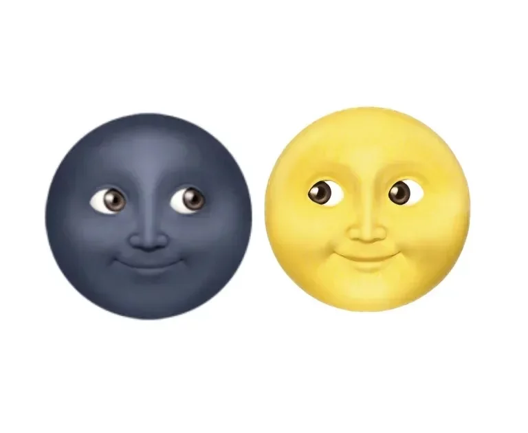 Descubra o significado das luas no WhatsApp