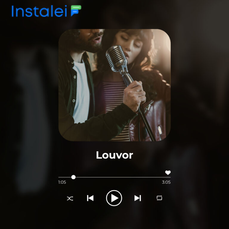 Aplicativos para ouvir música gospel online.