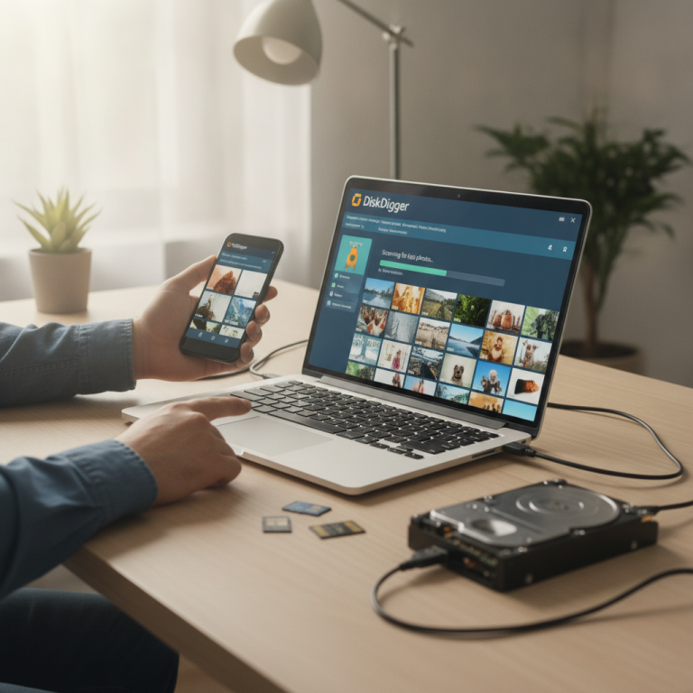 Recover Deleted Photos Fast: Your Complete DiskDigger Guide