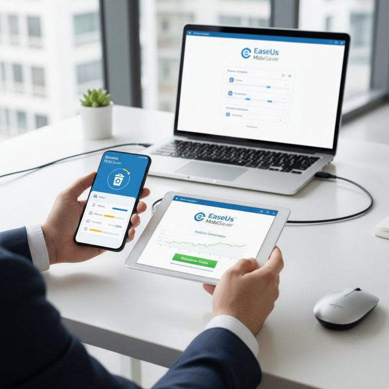 Recupera Archivos Eliminados Fácilmente con EaseUS MobiSaver